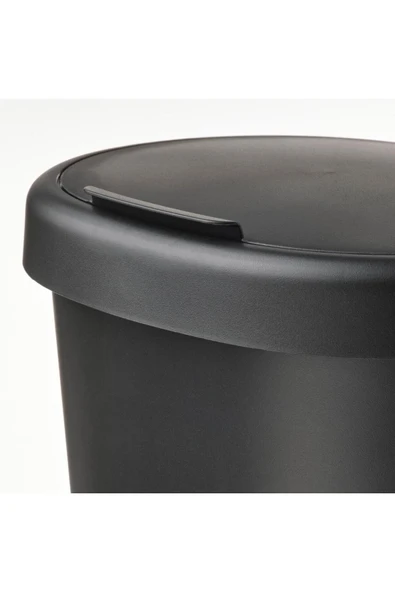IKEA Hölass Plastik Çöp Kutusu - Siyah - 8 Lt - 6