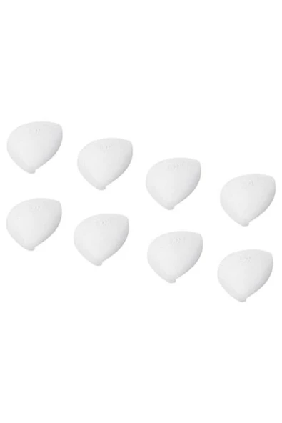 IKEA 8 Li Set Köşe Koruyucu Sehpa İkea 8 Adet Masa Dolap Kenarı Koruma Aparatı Plastik Beyaz Renk - 2
