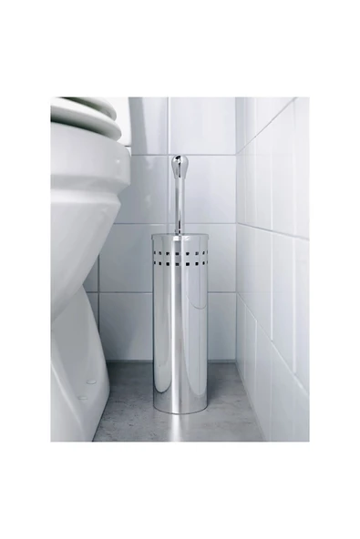 IKEA Paslanmaz Çelik BAREN paslanmaz çelik 43 cm tuvalet fırçası Gümüş - 3