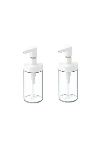 IKEA 2 Adet Sıvı Sabunluk Cam Yükseklik: 17 cm  Hacim: 200 ml