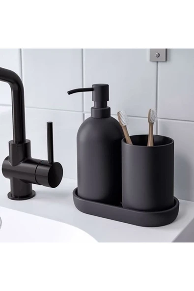 IKEA Gansjön Banyo Seti, Siyah - 3
