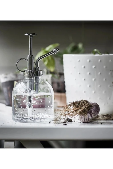 IKEA 2 Adet Bitki Sulama Spreyi Hacim: 250 Ml İkea 2'li Set Cam Sulama Kabı Şeffaf Sprey - 2