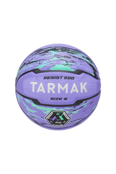 Decathlon Tarmak Basketbol Topu R500 - 6 Numara - Mor Turkuaz - 5
