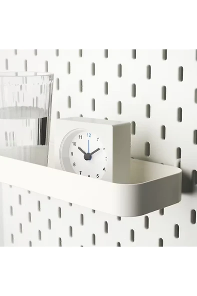 IKEA 28 Cm Çok Amaçlı Pano Parçası Çelik Raf 1 Adet - 3