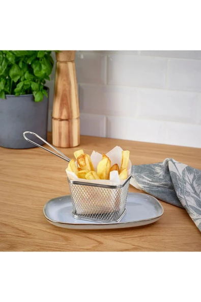 IKEA Paslanmaz Çelik GRILLTIDER servis sepeti, cips, patates sunum sepeti - 2