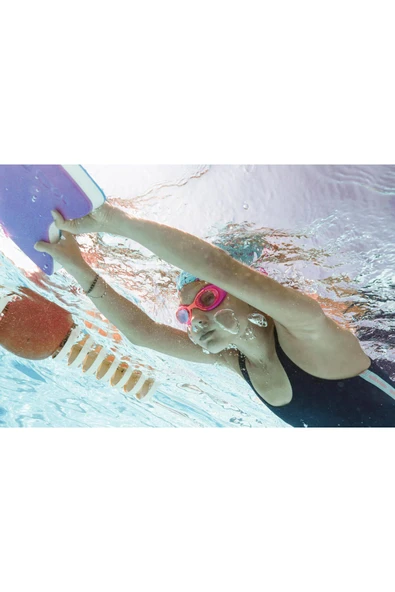 Decathlon Çocuk Yüzücü Gözlüğü - Pembe/turuncu - Şeffaf Camlar - Xbase 808PSERI - 6