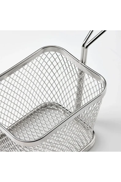 IKEA Paslanmaz Çelik GRILLTIDER servis sepeti, cips, patates sunum sepeti - 4