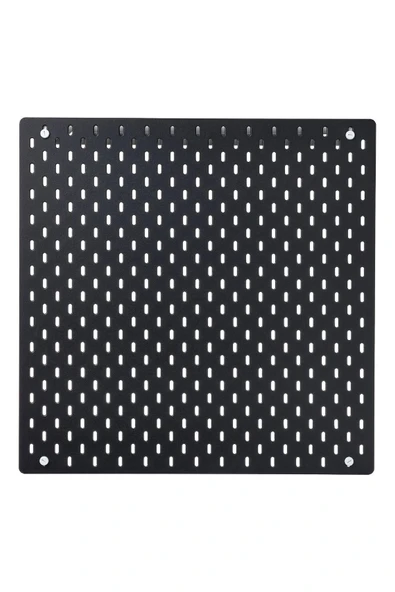 IKEA Skadis siyah pano, çok amaçlı pano, siyah, 56x56 cm
