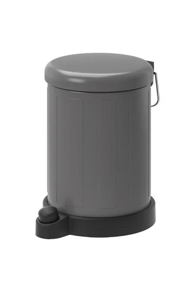 IKEA Pedallı Çöp Kutusu Gri 4 Lt Çöp Kutusu