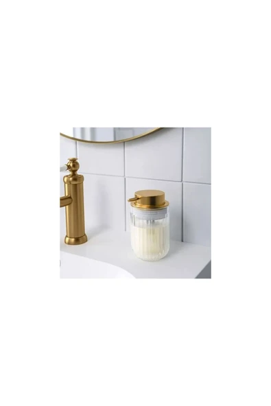 IKEA Premium Ürün Kaliteli Üretim Dayanıklı Gösterişli Modern Tasarım 350 Ml Cam Sıvı Sabunluk SILVTJÄRN - 5