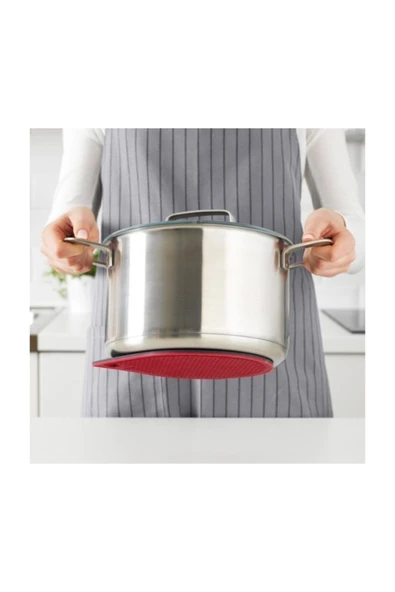 IKEA 365+ Gunstıg Manyetik Nihale, Tencere Tava Çaydanlık Altlığı, Koyu Gri, 21x18 cm - 5