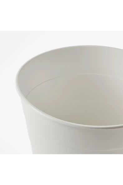IKEA Fnıss Çöp Kutusu, Beyaz - 4