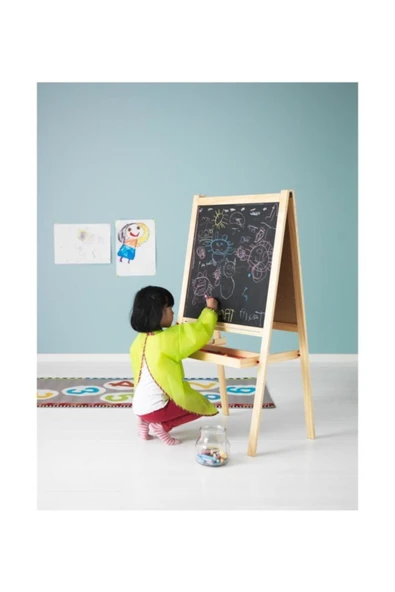 IKEA Mala Yazı Tahtası Çift Taraflı Ayaklı - Kargo Bedava