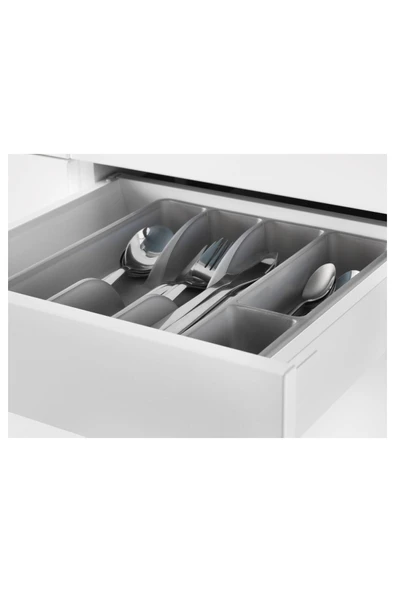 IKEA Smacker Çatal Bıçaklık, Gri 31x26 Cm - 2