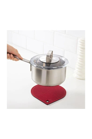 IKEA 365+ Gunstıg Manyetik Nihale, Tencere Tava Çaydanlık Altlığı, Koyu Gri, 21x18 cm - 4