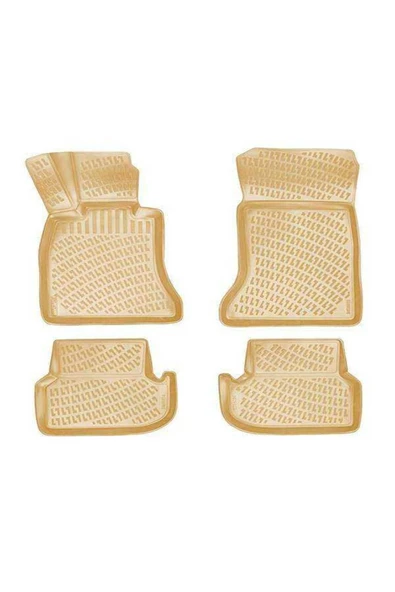 Rizline Bmw 5 Serisi F10   2013-2016  3D Havuzlu Paspas Bej - Resim 2