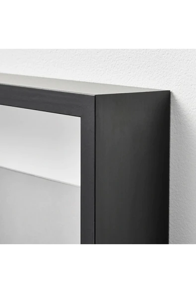 IKEA Sannahed 21x30 Cm A4 Siyah Çiçek Konabilen Derin Kutu Çerçeve Ahşap Fotoğraf Resim Çerçevesi - 2