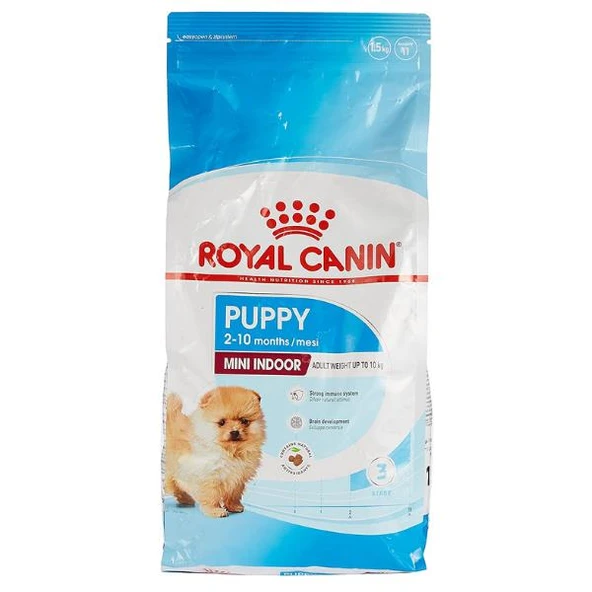 Royal Canin Puppy Mini Indoor Yavru Köpek Maması 1,5Kg ürün görseli