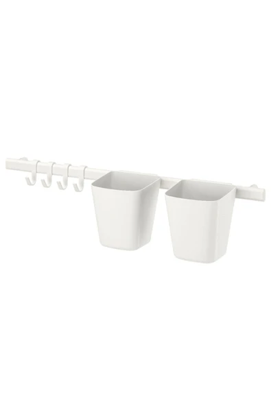 IKEA Kancalı Duvar Rayı, Mutfak Banyo Organizer, Sunnersta 60 Cm - 2