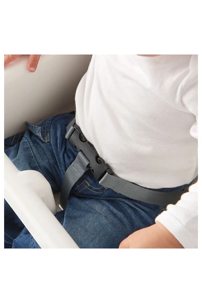 IKEA Unisex Beyaz Antilop Tepsili Mama Sandalyesi - 5