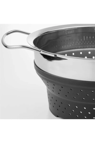IKEA Klockren Süzgeç Paslanmaz Çelik-silikon 80449185 - 5
