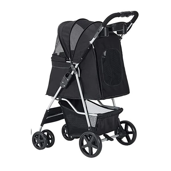 Zampa Favorite Kedi Köpek Puseti Siyah 46x78x99cm - Resim 2