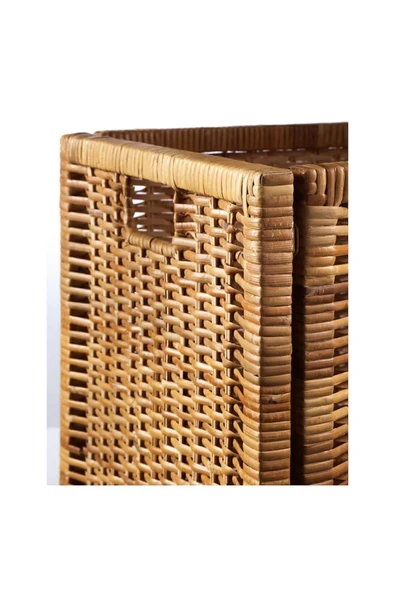 IKEA Branas Kutu Sepet Rattan Açık Kahve 32x34x32 Cm - 4