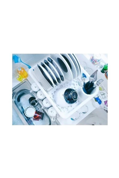 IKEA Beyaz Flundra Bulaşık Sepeti - 2