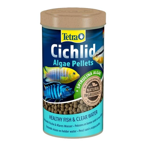 Tetra Cichlid Algae Pellets 500ml 165gr