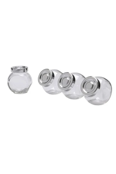 IKEA Rajtan Baharatlık Cam Kavanoz 4'lü Set ( 15 Cl )