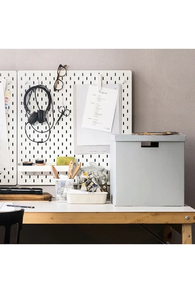 IKEA Skadıs Beyaz 56x56 Cm Çok Amaçlı Pano - 5