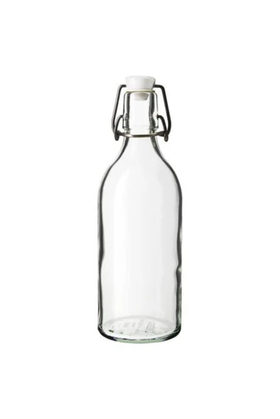 IKEA Korken 0,5 Lt Cam Şişe Su Yağlık Sirkelik Sürahi Suluk