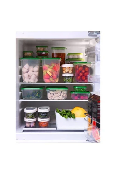 IKEA Pruta Saklama Kabı Seti, Yeşil - 3