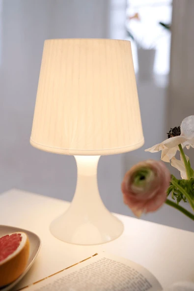 IKEA Lampan Masa Lambası 29 cm, beyaz