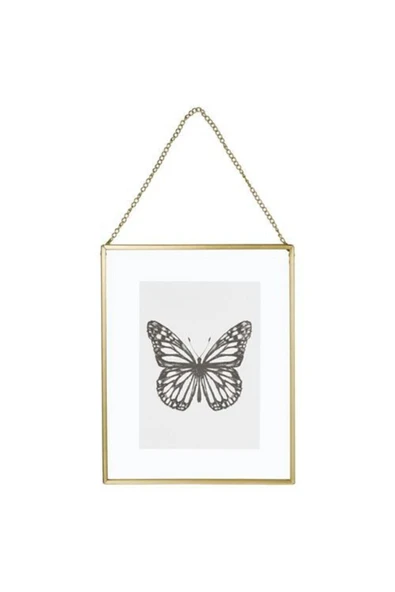 IKEA Lerboda Renkli Çerçeve, Altın Rengi, 20x25 Cm