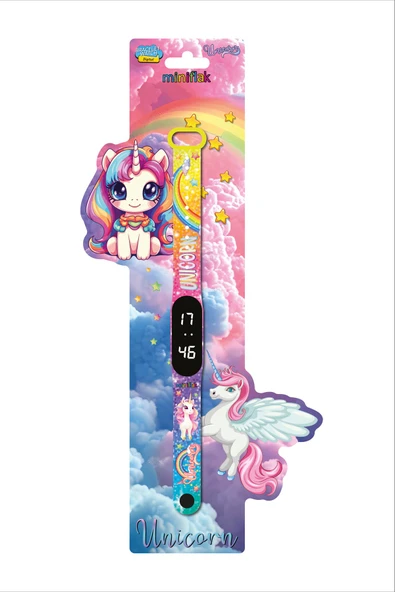 Unicorn MFU6001 Renkli Bileklik Led Çocuk Saati - Resim 2