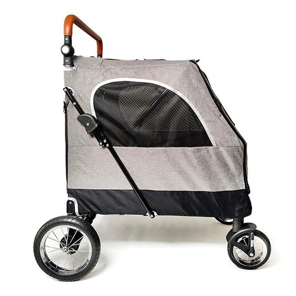 Zampa Stroll Kedi Köpek Puseti Gri 69x81x110cm 55Kg - Resim 5