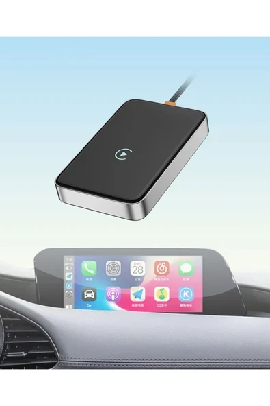Fulltech 2in1, Wireless, Android 11+ ve IOS 10+ İçin Uyumlu, CarPlay Adaptör FCP1 - Resim 2