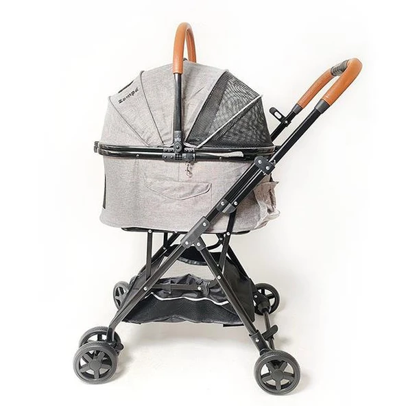 Zampa Bottas Kedi Köpek Puseti Gri 48x80x99cm 15Kg - 2