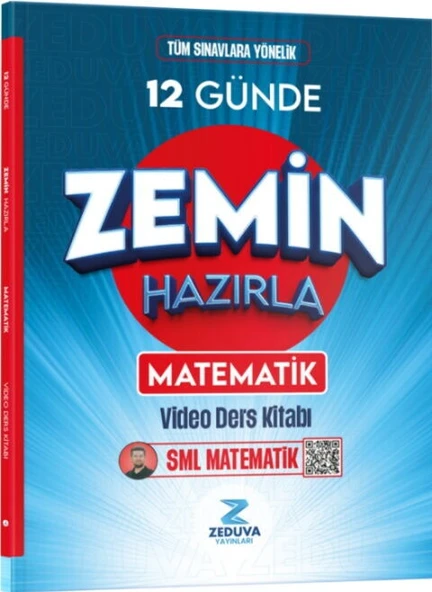 Zeduva Yayınları SML Matematik 12 Günde Zemin Hazırla Matematik Video Ders Kitabı - 2