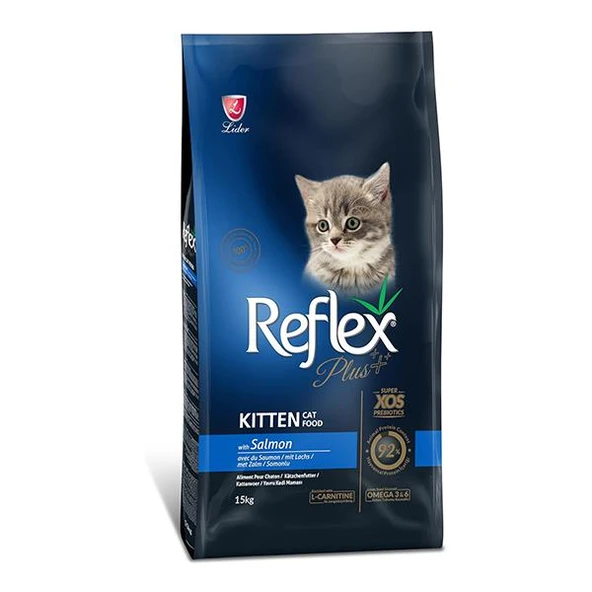 Reflex Plus Kitten Somonlu Yavru Kedi Maması 15Kg ürün görseli