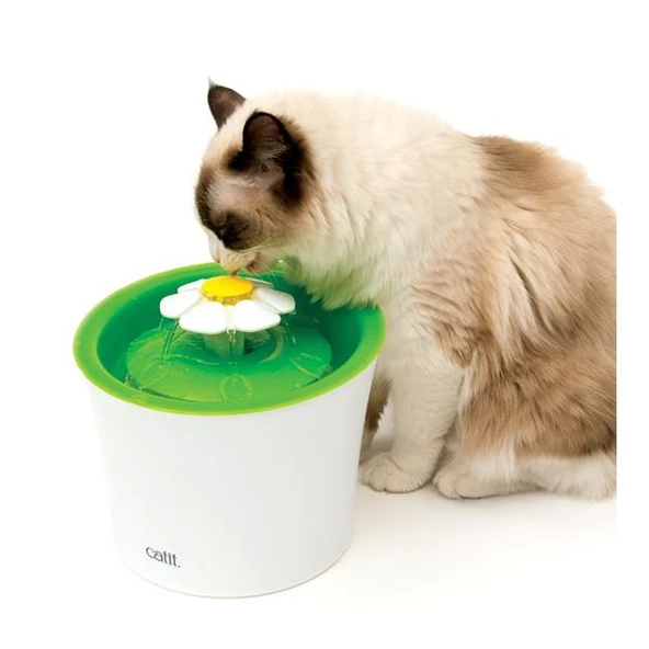 Catit 2.0 Flower Fountain 3 Lt Otomatik Su Kabı Yeşil
