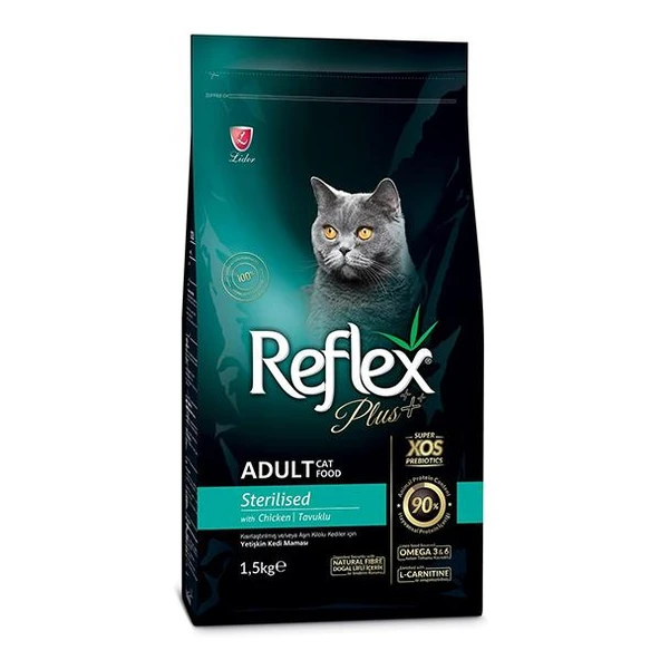 Reflex Plus Sterilised Tavuklu Kısırlaştırılmış Kedi Maması 1,5Kg