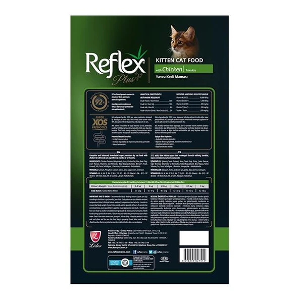 Reflex Plus Kitten Tavuklu Yavru Kedi Maması 15Kg - 2