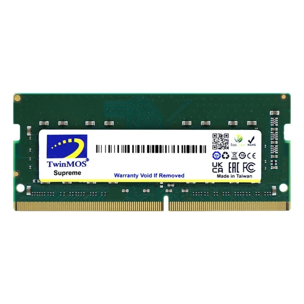 TwinMOS MDD34GB1600N 4GB DDR3 1600MHz CL11 Notebook Bellek ürün görseli 1