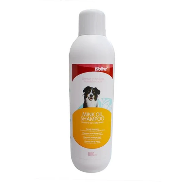 Bioline Vizon Yağı Özlü Köpek Şampuanı 1Lt