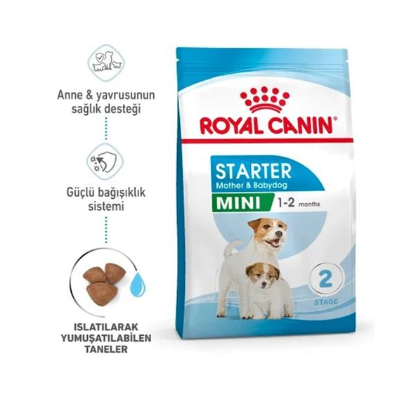 Royal Canin Mini Starter Mother&Babydog Küçük Irk Yavru Köpek Maması 4Kg - 2