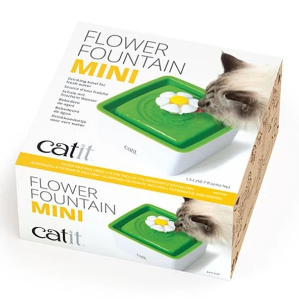 Catit Flower Fountain Mini Çiçekli Kedi Otomatik Su Kabı 1,5 Lt - 4