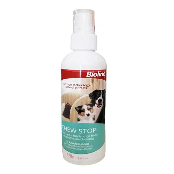 Bioline Köpekler İçin Kemirme Önleyici Sprey 120 ml