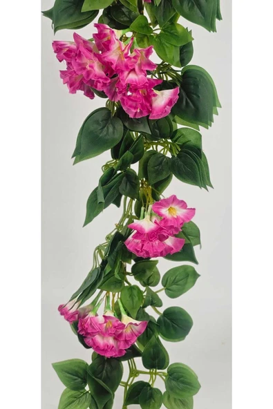 Sarkan begonvil beyazlı pembeli balkon süsü dekor yaz çiçeği 9 dallı - Resim 2